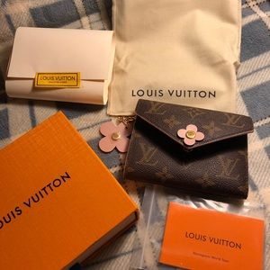 Authentic Louis Vuitton short Victorine wallet